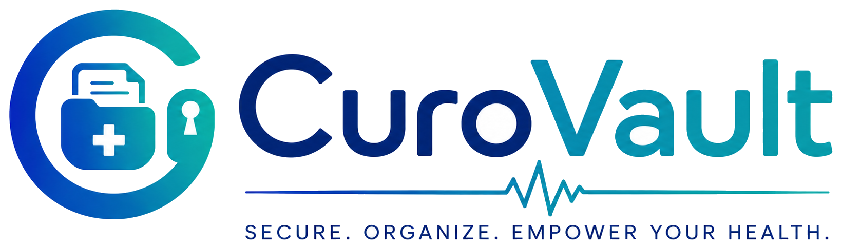 CuroVault, Secure. Organize. Empower your health.